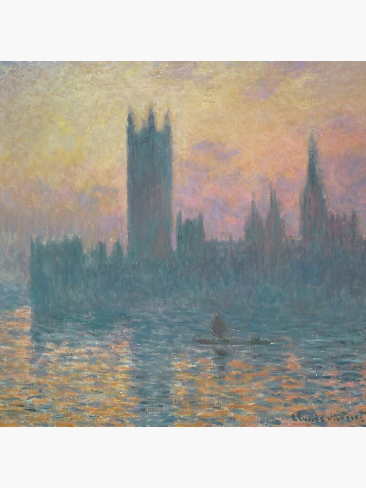 The Houses of Parliament Sunset by Claude Monet by podartist