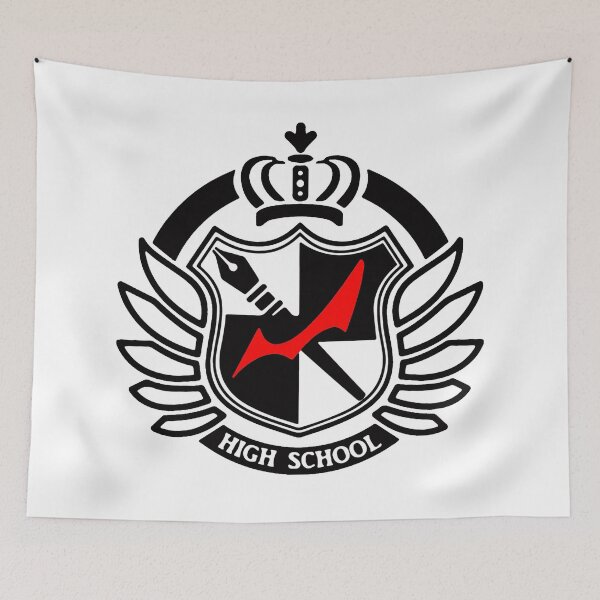Item preview, Hope's Peak Academy (Black/Red) designed and sold by PurrfectCatNoir.