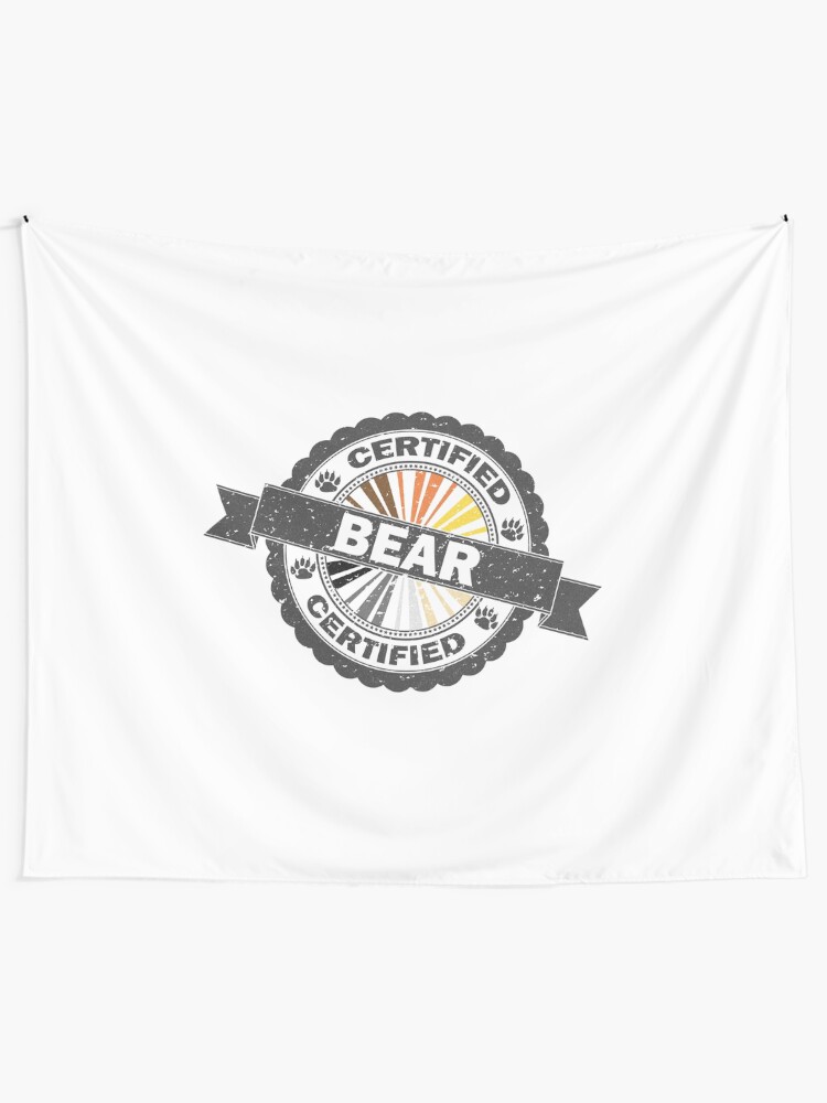 Alternate view of Certified Bear Stamp Tapestry
