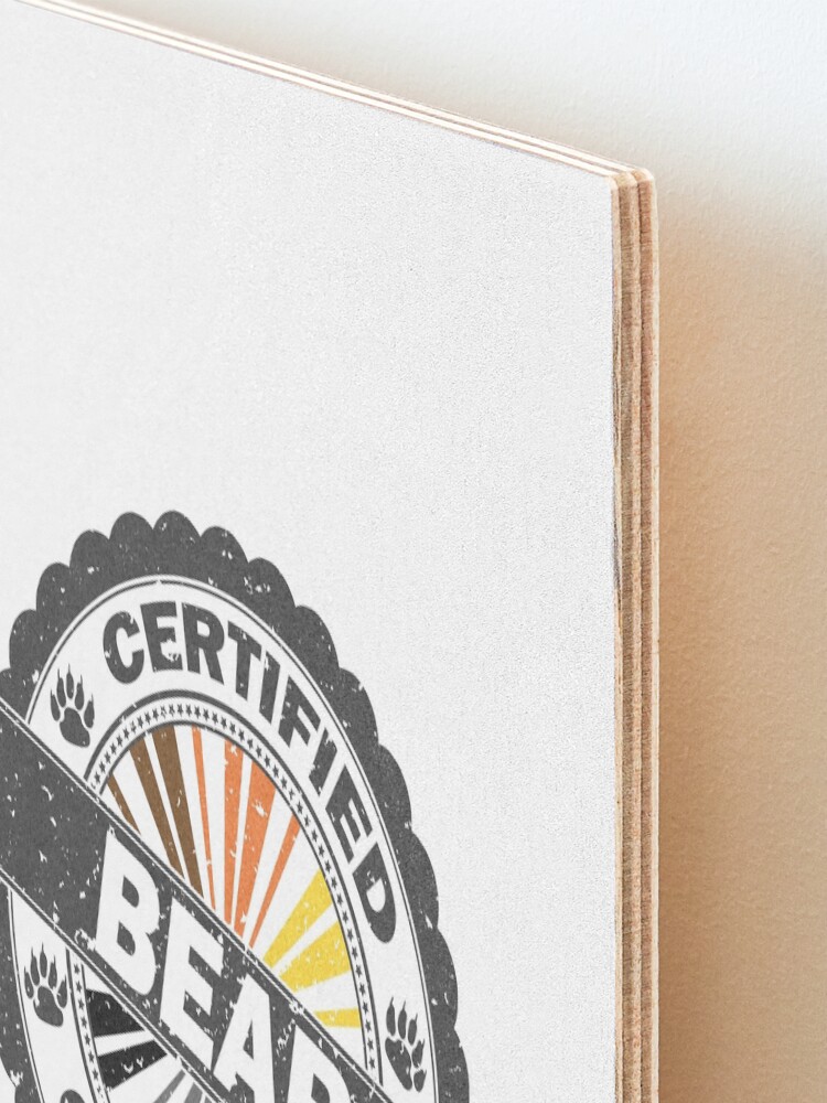 Alternate view of Certified Bear Stamp Mounted Print