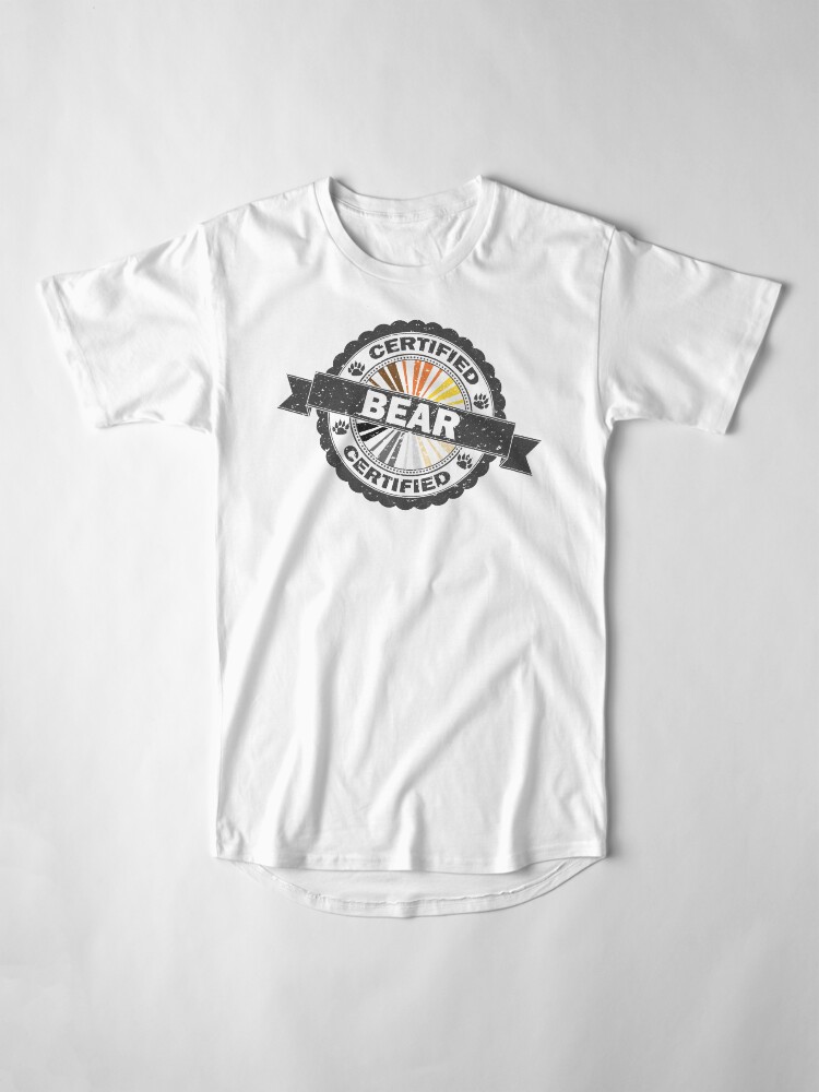 Alternate view of Certified Bear Stamp Long T-Shirt