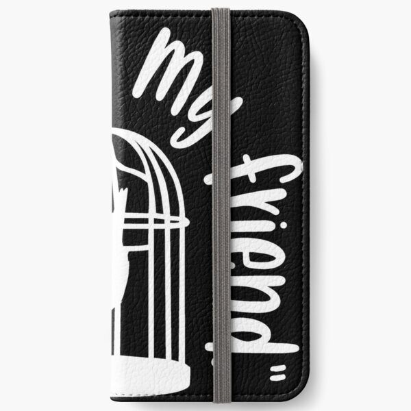 Copy of Stay Strange White iPhone Wallet