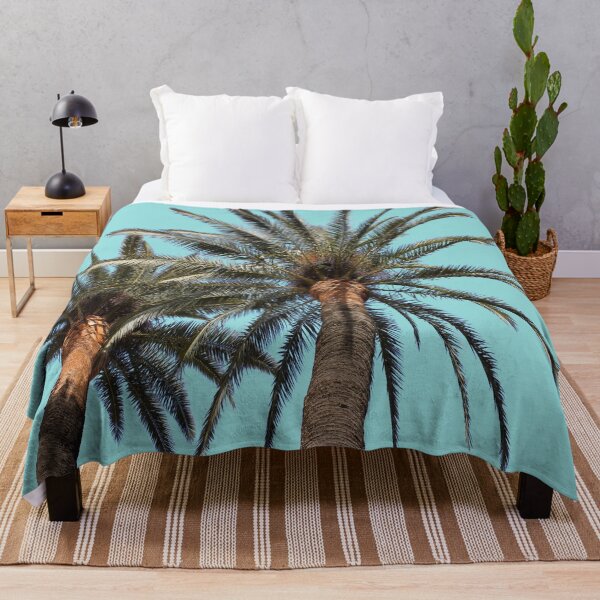 Item preview, Palmiers sur fond limpet shell designed and sold by AHELENE.