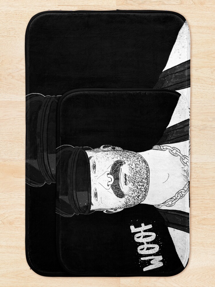Alternate view of Woof (Ink) Bath Mat