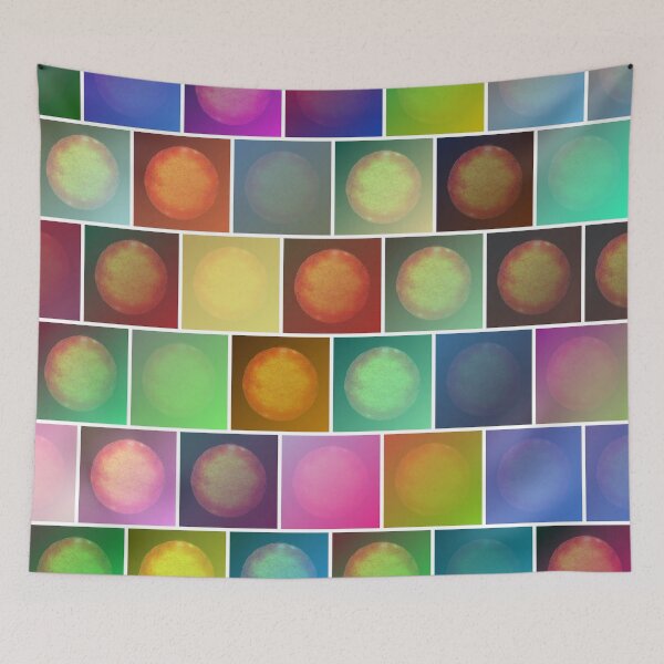 Aperçu de l'œuvre Multicolored suns créée et vendue par Gaspar Avila.
