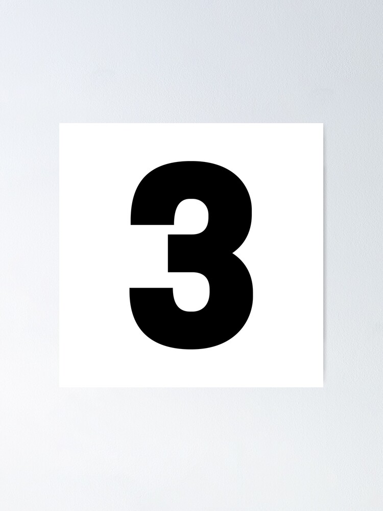 Number “3” | Poster