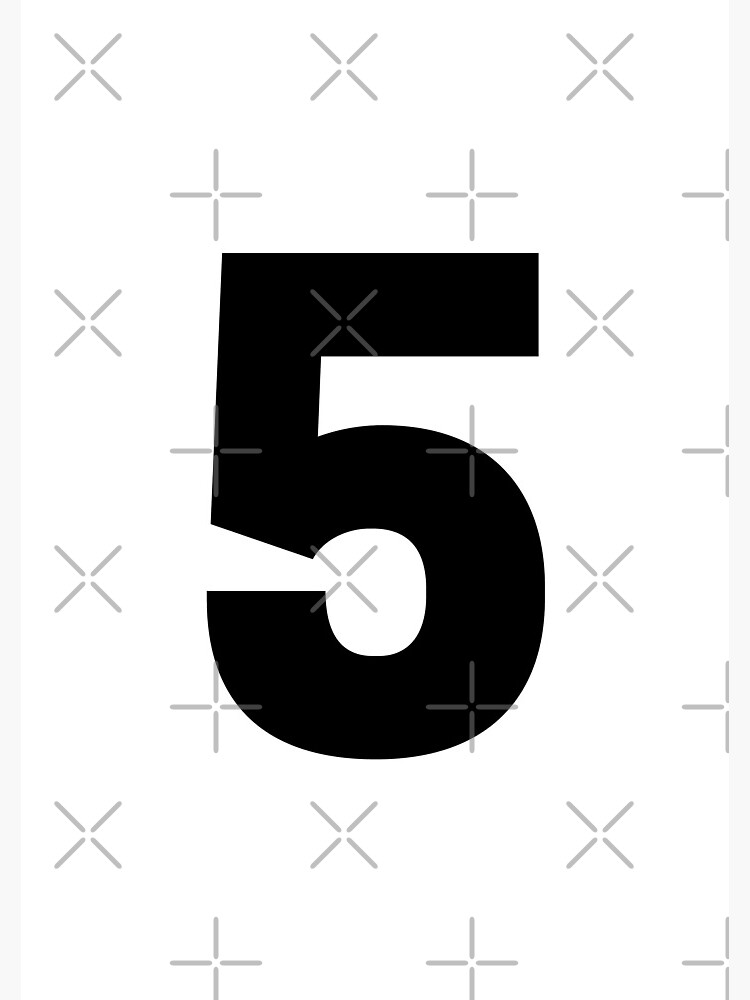 Number “5” Journal for Sale by m------ | Redbubble