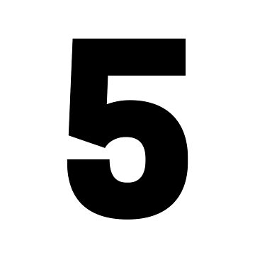 Number “5”