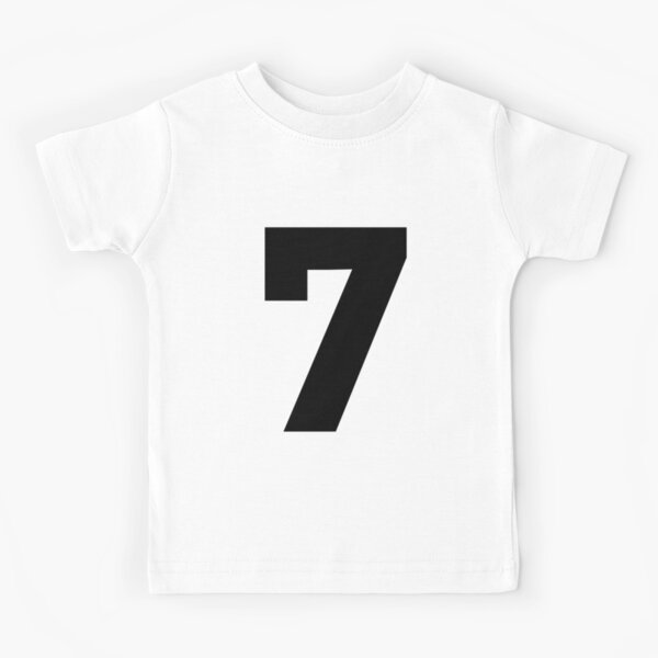 Number 7 T-shirt for Adults & Kids - Family Number Shirts