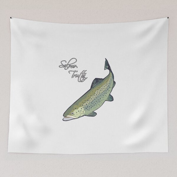 Item preview, Sea trout, Salmo Trutta designed and sold by flyfishingDude.
