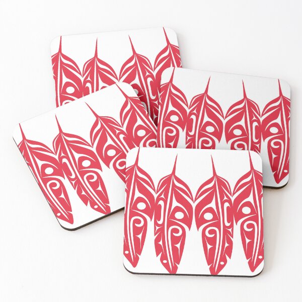Item preview, Four Red Feathers designed and sold by Lou-ann Neel.