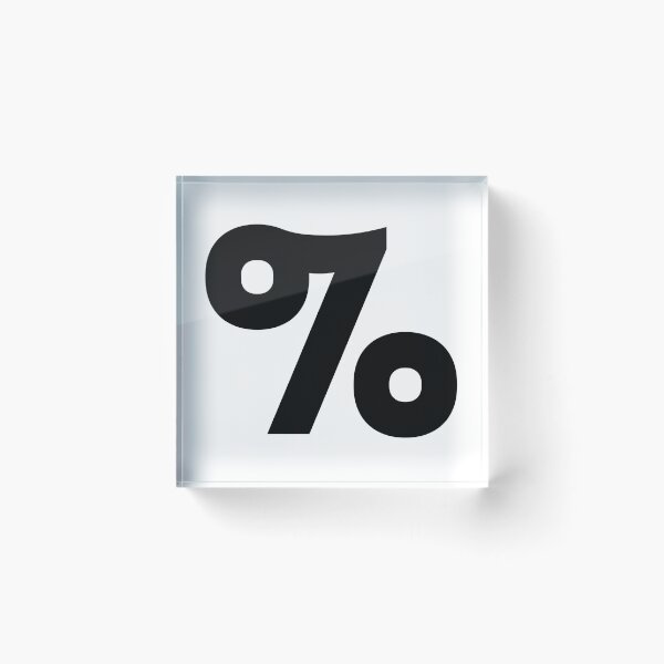 Item preview, Percent Sign (“%”) designed and sold by m------.