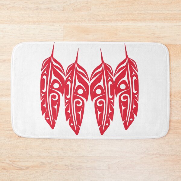 Item preview, Four Red Feathers designed and sold by Lou-ann Neel.