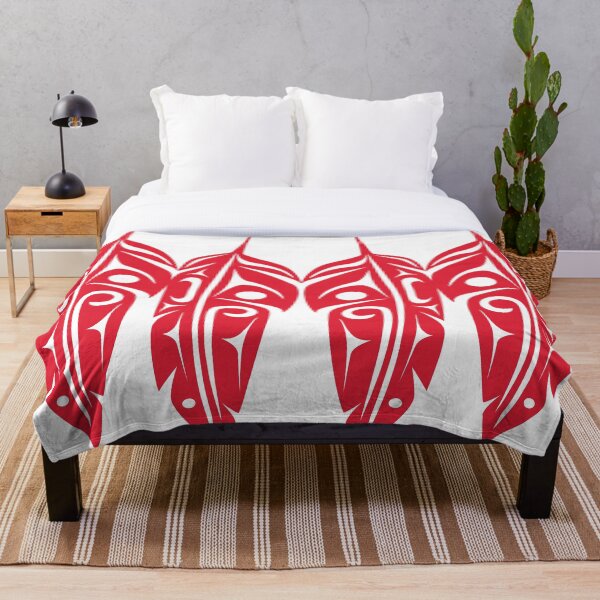 First Nations Throw Blankets Redbubble