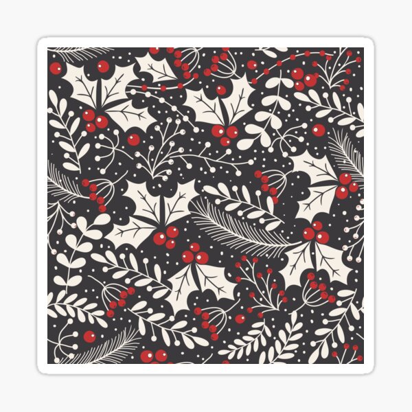 Item preview, Doodle Christmas Pattern designed and sold by Doodle-Shmoodle.