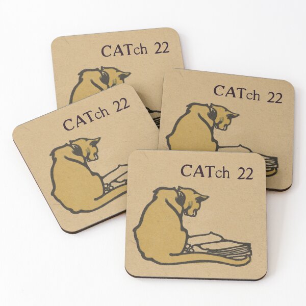 Item preview, Vintage cat reads classic literature designed and sold by picsoncotton.