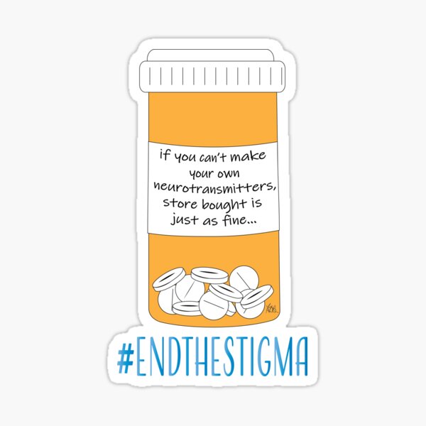 Store Bought Neurotransmitters Sticker