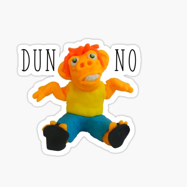dunno Sticker