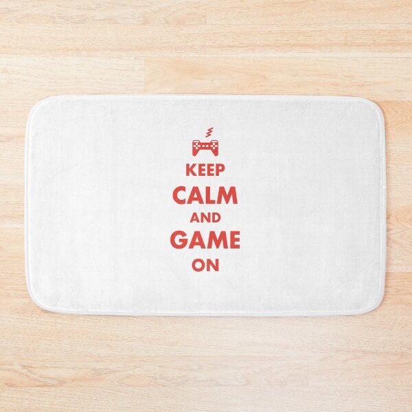 Item preview, Keep Calm and Game On designed and sold by BethsdaleArt.