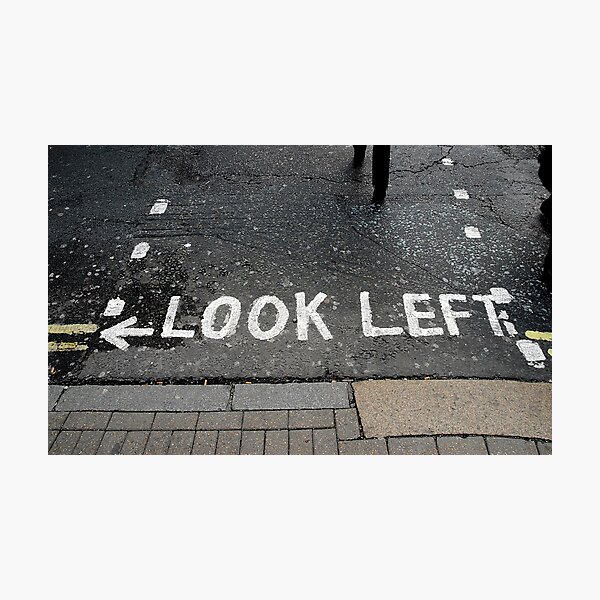 Look left Photographic Print