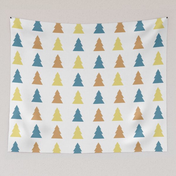 Item preview, Group of trees with calm colors designed and sold by Jan Weiss.