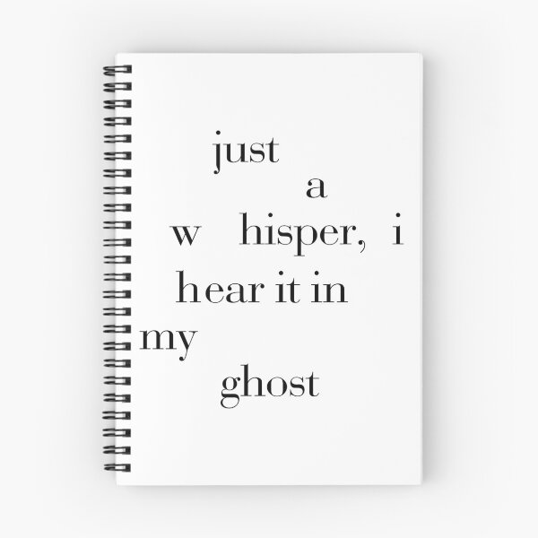 Item preview, Just a Whisper, I Hear It in My Ghost designed and sold by cyycyy.