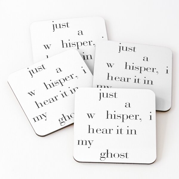 Item preview, Just a Whisper, I Hear It in My Ghost designed and sold by cyycyy.