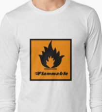 Flammable Long Sleeve T-Shirt