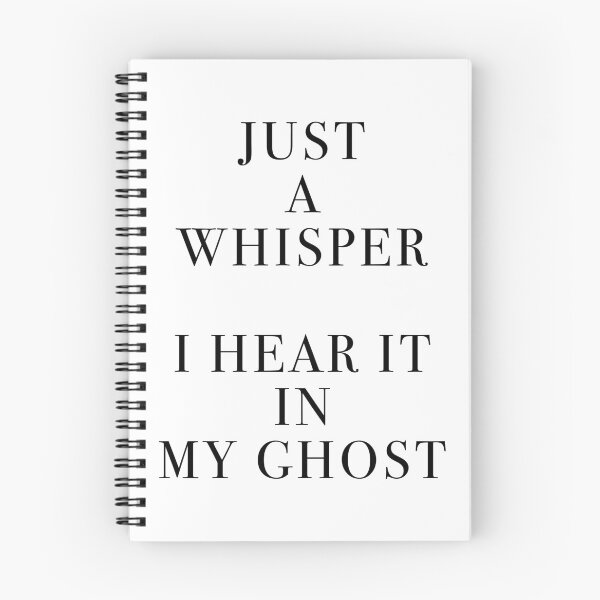 Item preview, [Ver 2] Just a Whisper, I Hear It in My Ghost designed and sold by cyycyy.