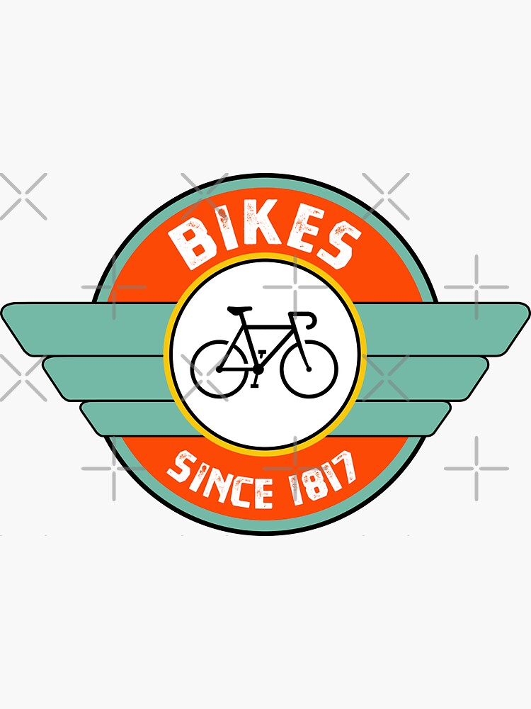 Wanderlooms On The Bike Sticker | Adventure Stickers