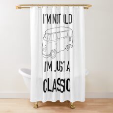 Vw Bus Shower Curtains Redbubble