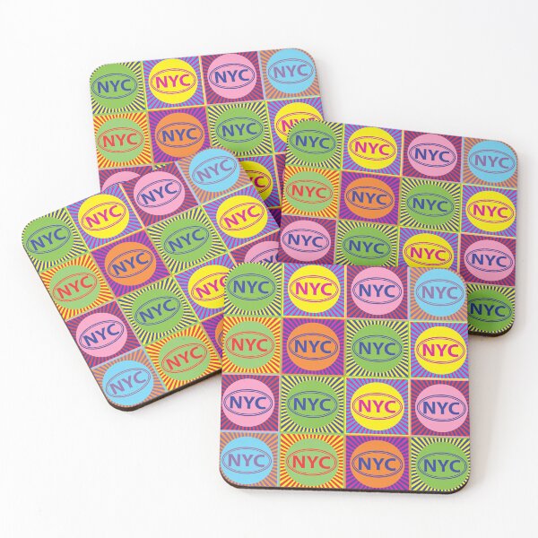Item preview, New York City NYC Colorful Pop Art 1 designed and sold by popartist.