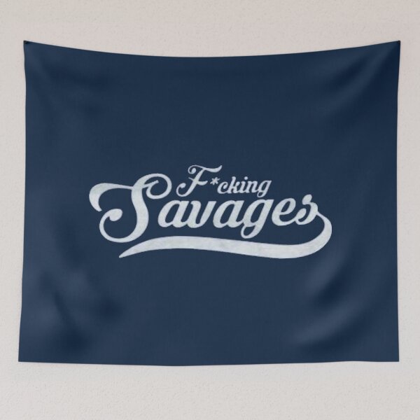 Item preview, Baseball - Fucking Savages designed and sold by VintageTeesNow.