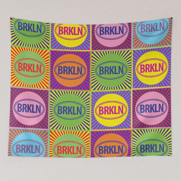 Item preview, Brooklyn New York Colorful Pop Art 1 designed and sold by popartist.
