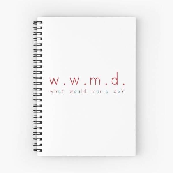 Item preview, What would Maria do? designed and sold by Grace & Courtesy.