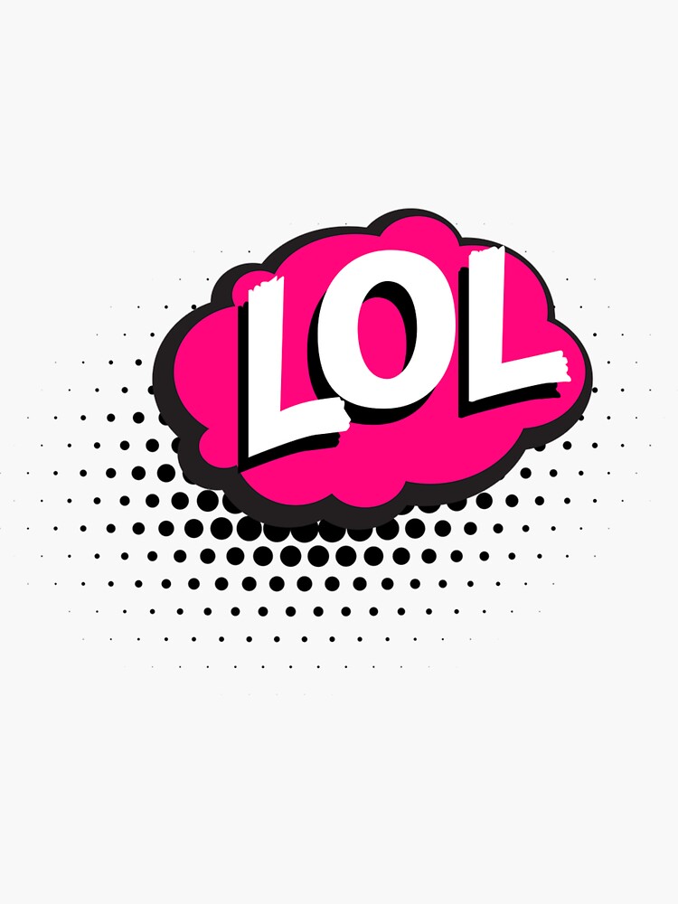 Lol Acronym Laugh Out Loud | Sticker