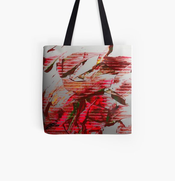 furious alien Allover-Print Tote Bag