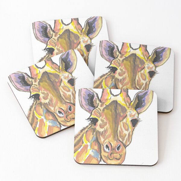 Item preview, Giraffe watercolour  designed and sold by Karl Downes.