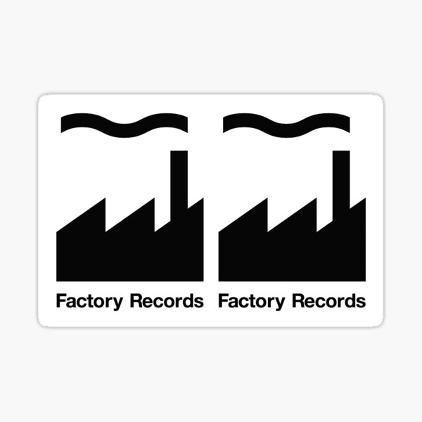 Factory Records Sticker Sticker