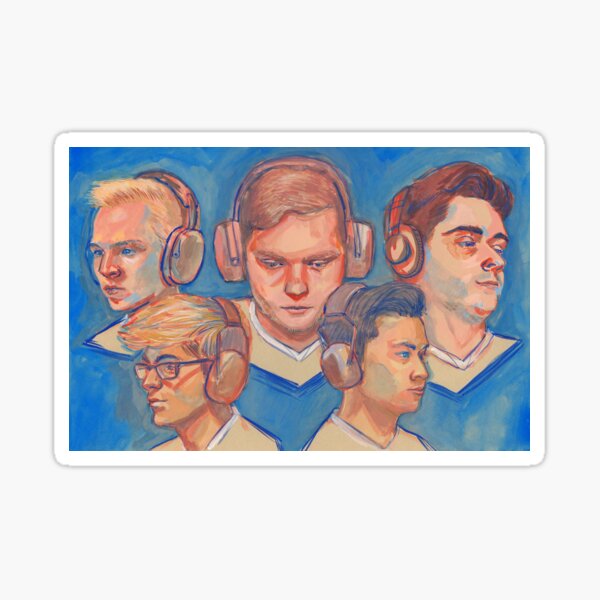 Team Liquid - Gouache Sticker