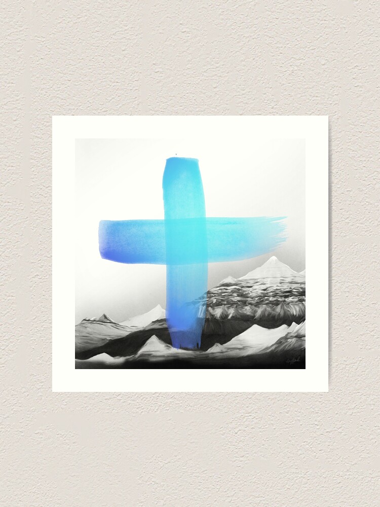 Alternate view of Mountains Art Print