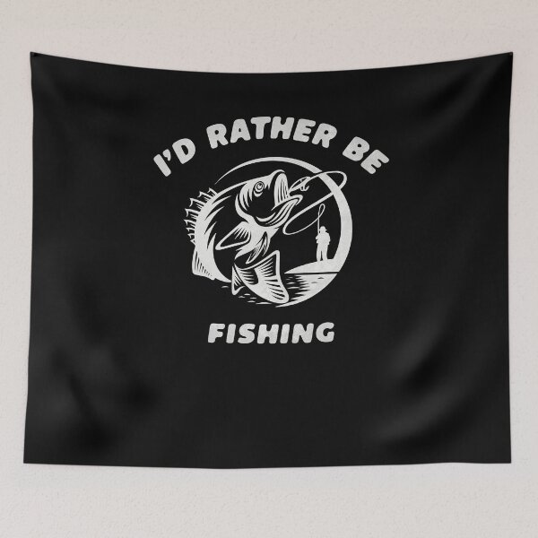 Item preview, I'd rather be fishing designed and sold by Dailytees.
