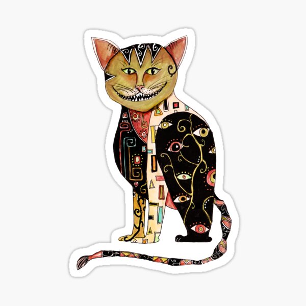 Cheshire cat Sticker
