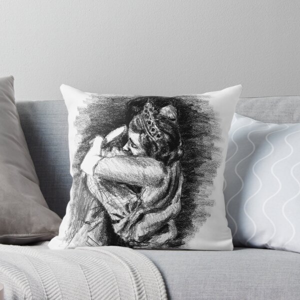 Item preview, Someone Holds Her Safe and Warm (Sketch) designed and sold by izloveshorses.