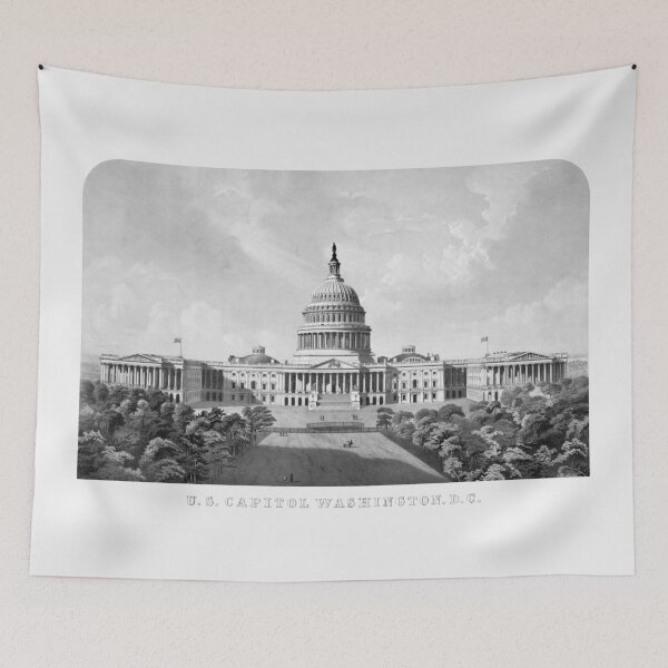 Item preview, US Capitol Building Washington DC designed and sold by warishellstore.