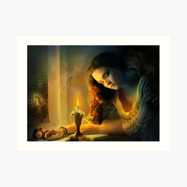 Ghost love story | Cadence of her last breath Art Print