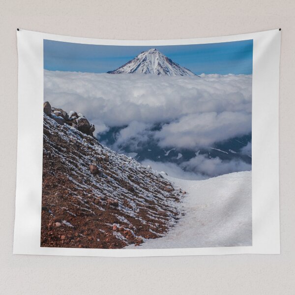 Item preview, Beautiful Mountains Ringed with clouds designed and sold by Hvll1116.