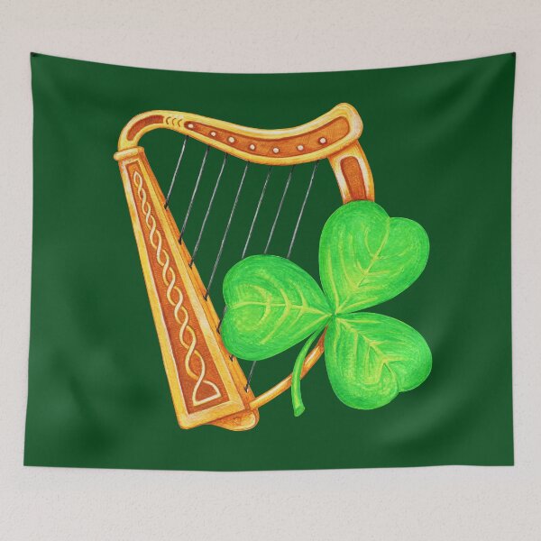 Item preview, Harp and Clover designed and sold by Cleave.