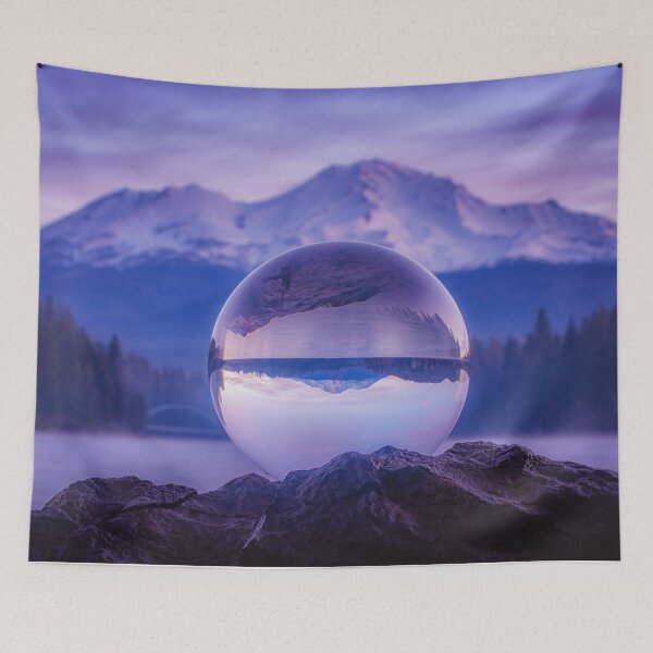 Item preview, My Crystal Ball sees Mt. Shasta designed and sold by MarniePatchett.