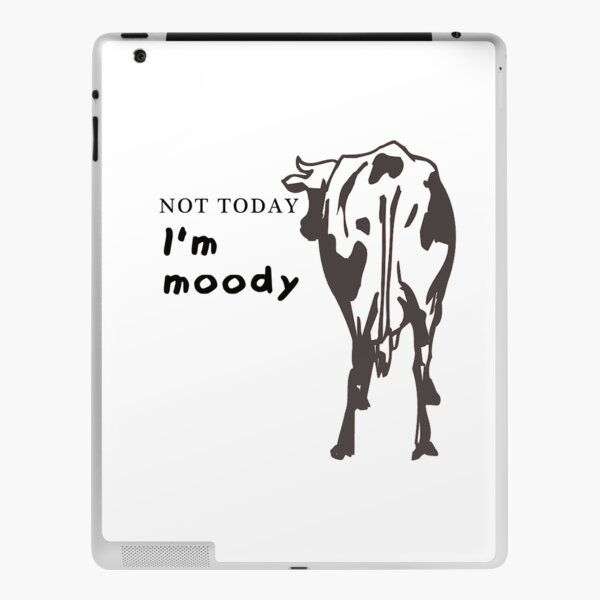 Moody Cow iPad Skin